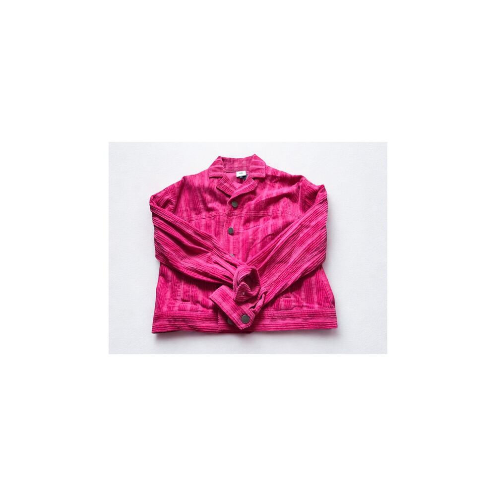 Cabi Cheeky Topper Pink Corduroy Jacket